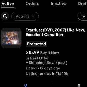 Stardust DVD